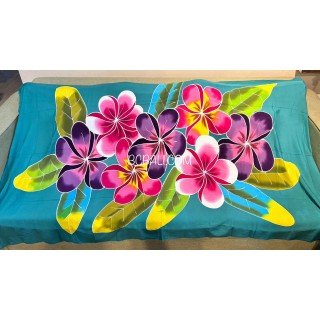 Wholesale Rayon Hand Painted Floral Design by Balinese Artisans
